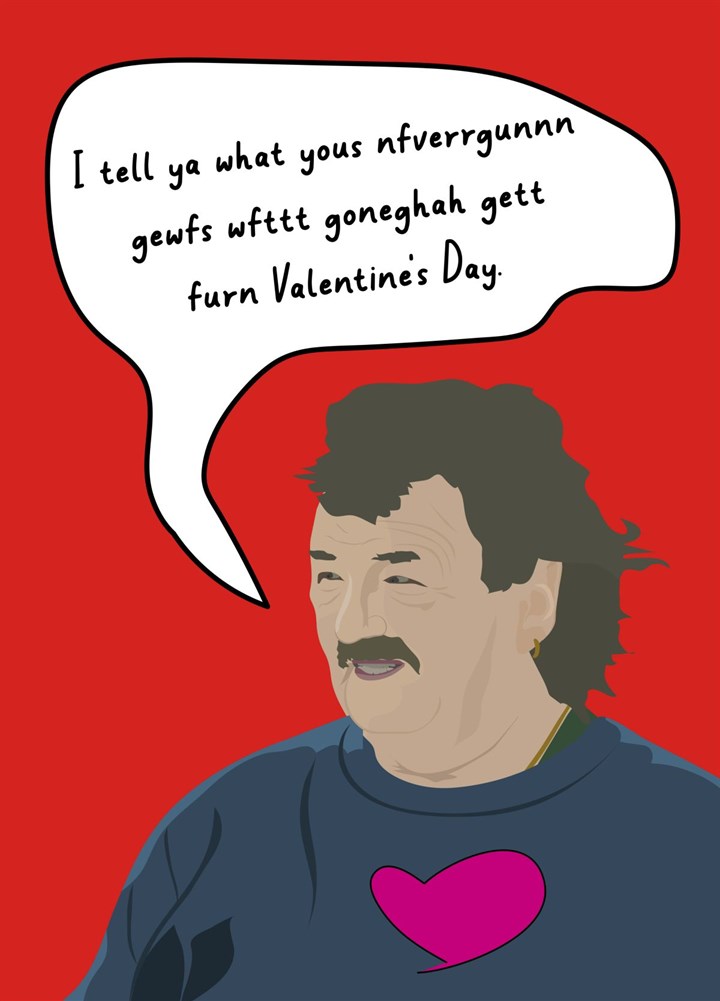 Gerald Clarkson's Farm Nonsense Valentine's Day Card