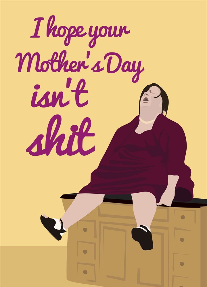 Bridesmaids Movie Shitting Mother's Day Card
