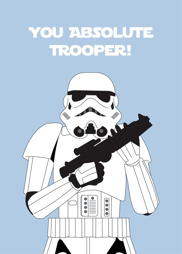 Storm Trooper Design Card