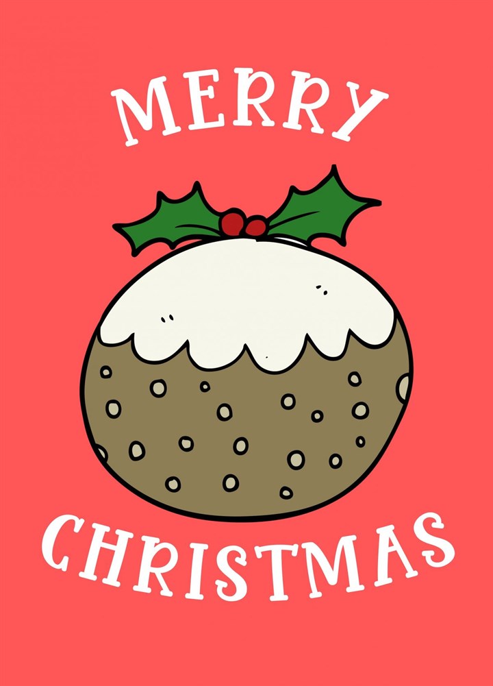 Christmas Pudding Card