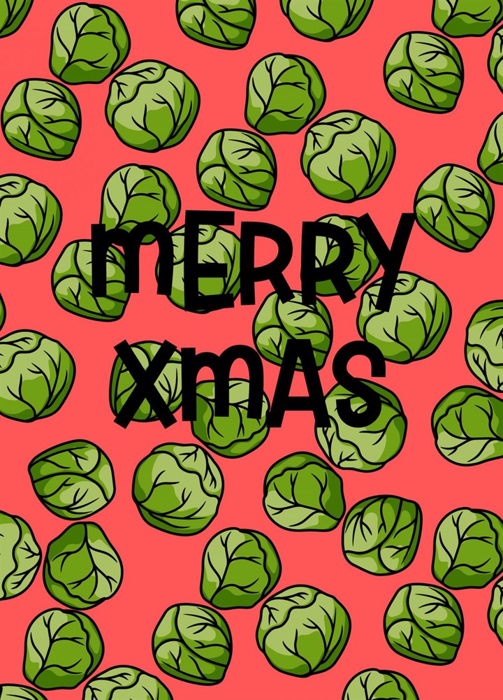 Merry Xmas Sprouts Card