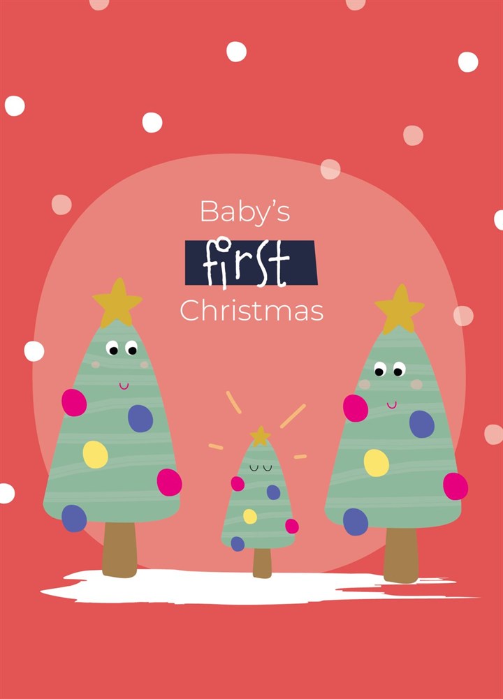 Baby's First Christmas! Card