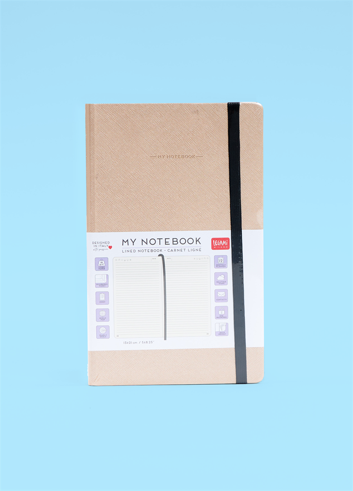 Medium Rose Gold Notebook