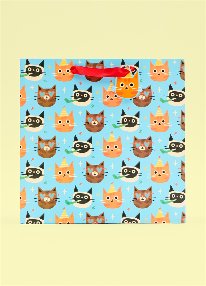 Party Cats Large Gift Bag