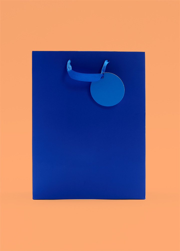 Deep Blue Large Gift Bag