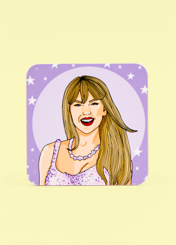 Purple Taylor Swift Coaster