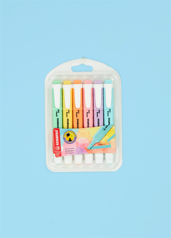 6 Pack Pastel Pens