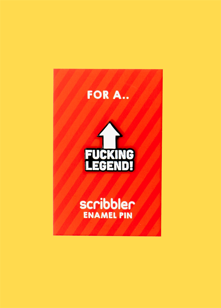 F*cking Legend Pin Badge