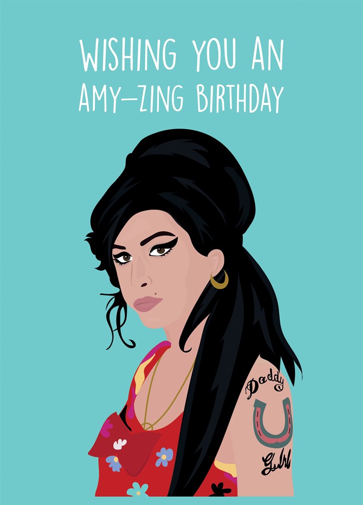 Amy-Zing Birthday Card
