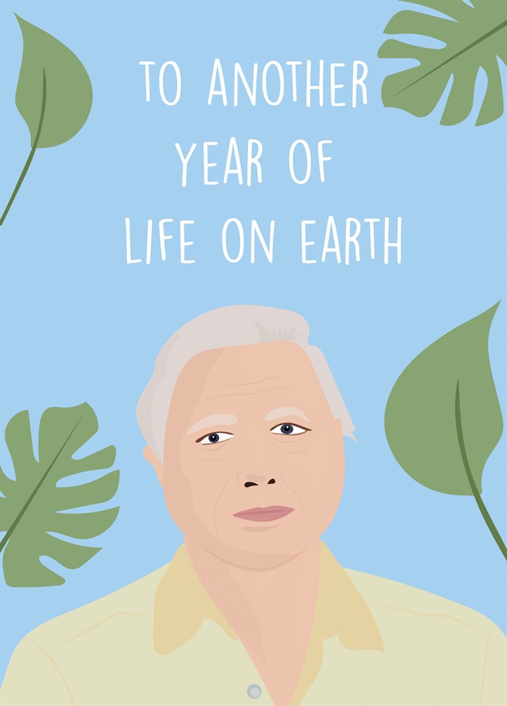 To Another Year Of Life On Earth Card