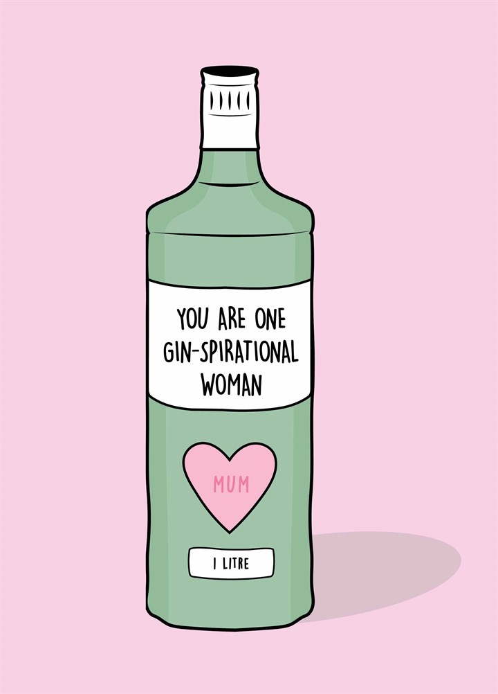 Gin-Spirational Women Card