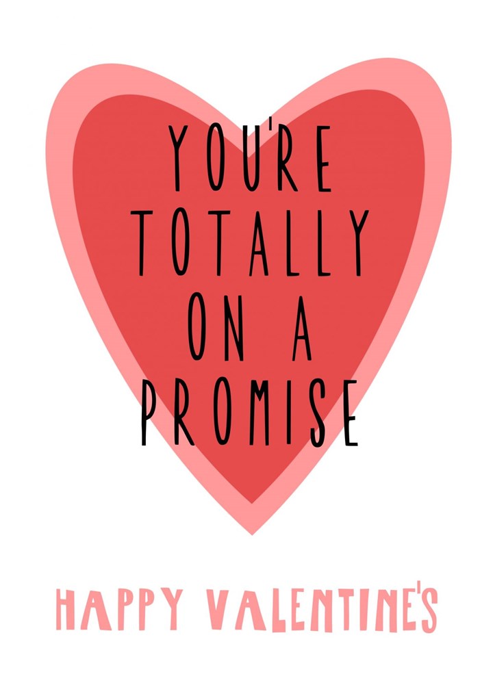 On A Promise Card