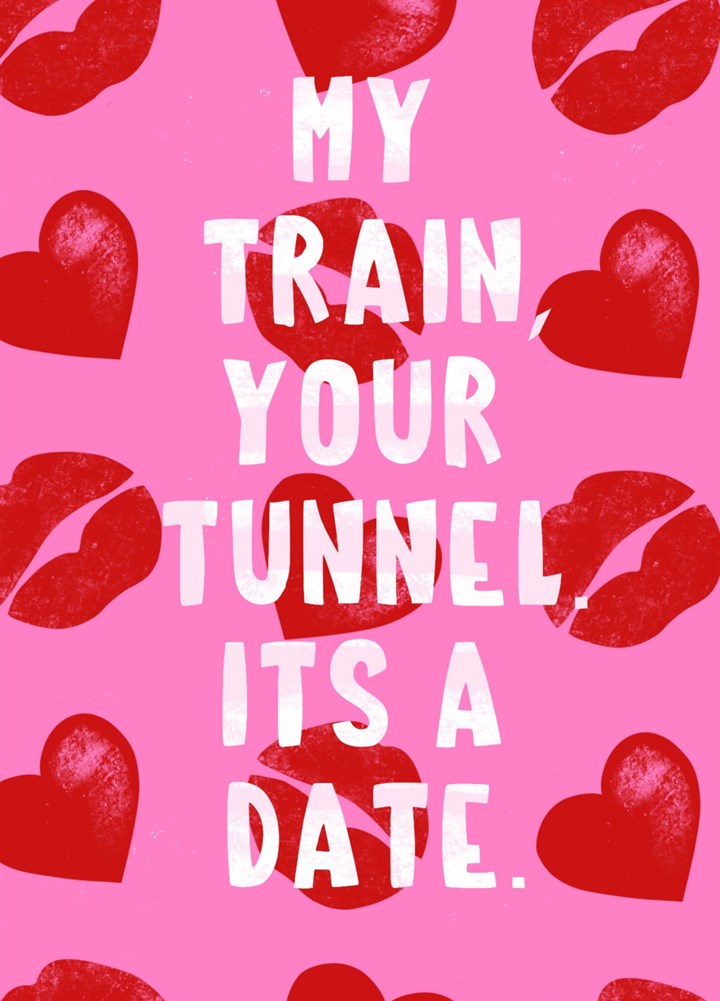 Trains And Tunnels Card