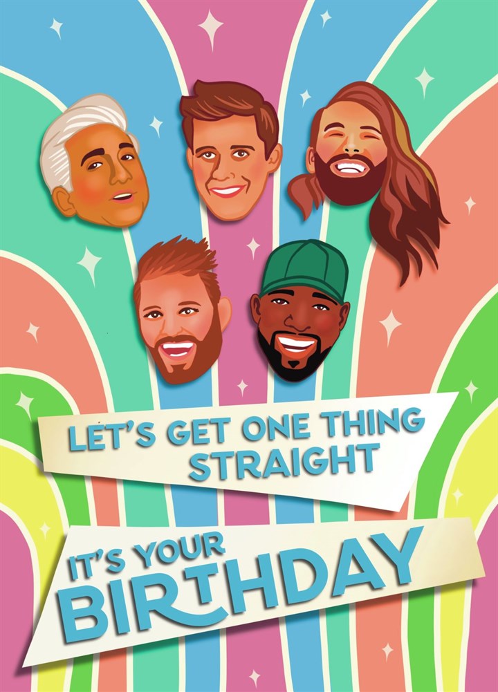 Celebrate Pride And The Fab 5 Queer Eye Card