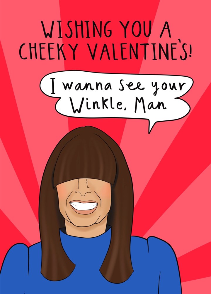 Cheeky Claudia Winkleman - I Wanna See Your Winkle, Man