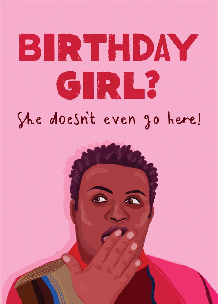 Mean Girls Musical Damian Birthday Card