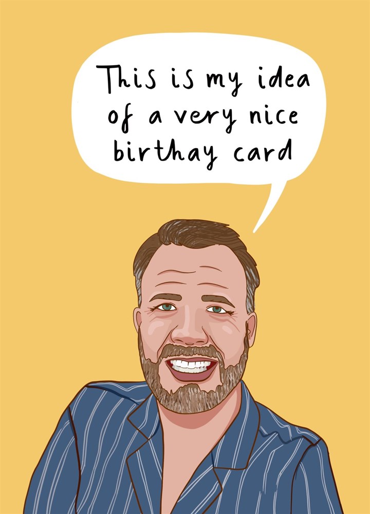 Funny Gary Barlow Birthday Card - Viral TikTok Moment