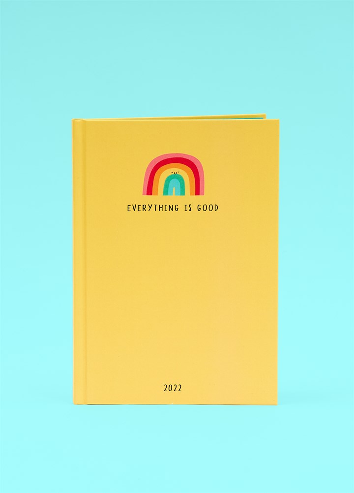 2022 Rainbow Everything A5 Diary