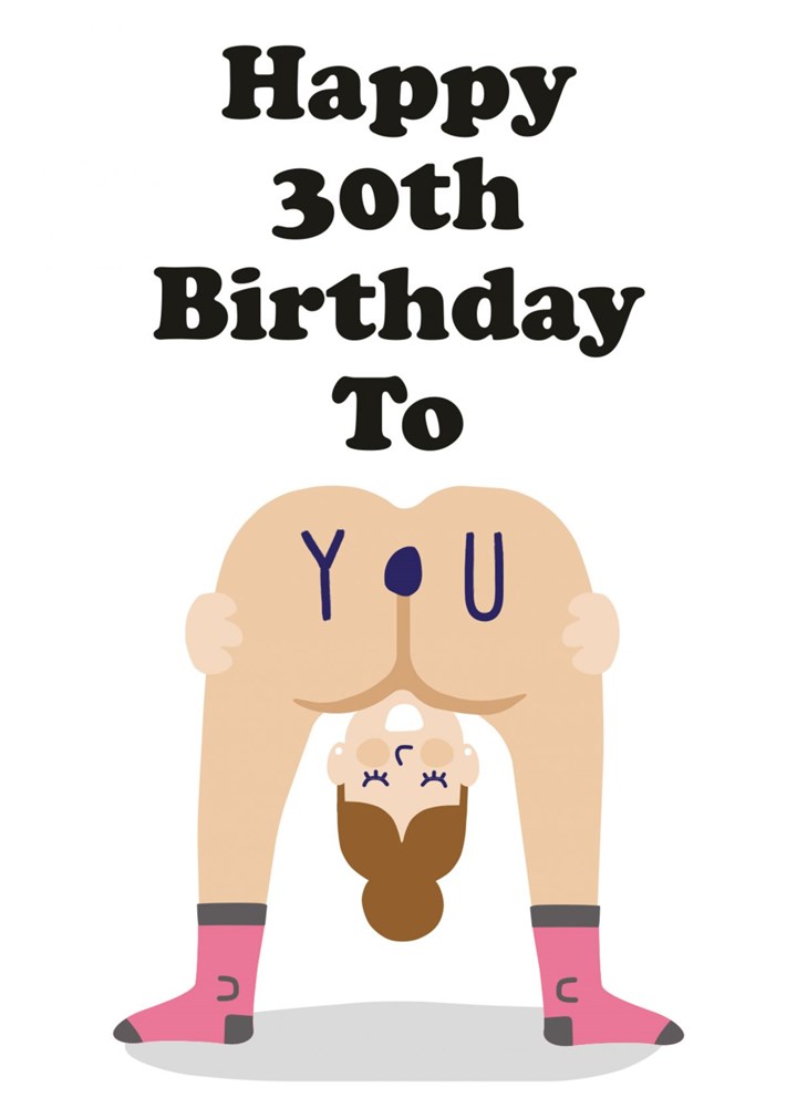 Happy 30thBirthday To You Card