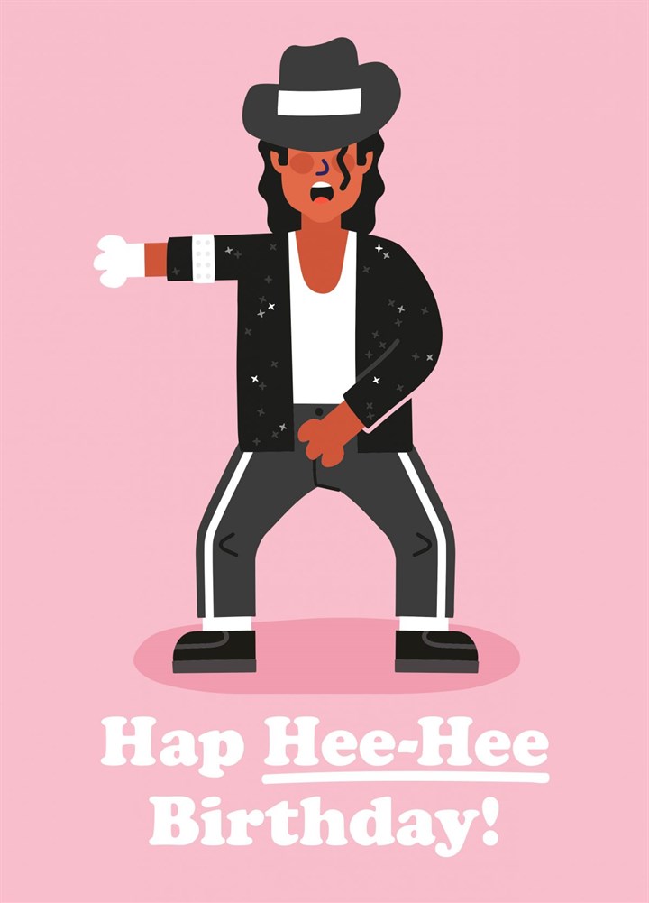 Hap Hee-Hee Birthday! Funny Birthday Card For Him Boyfriend Card
