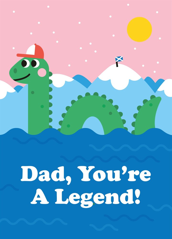Dad, You're A Legend - Father's Day Card