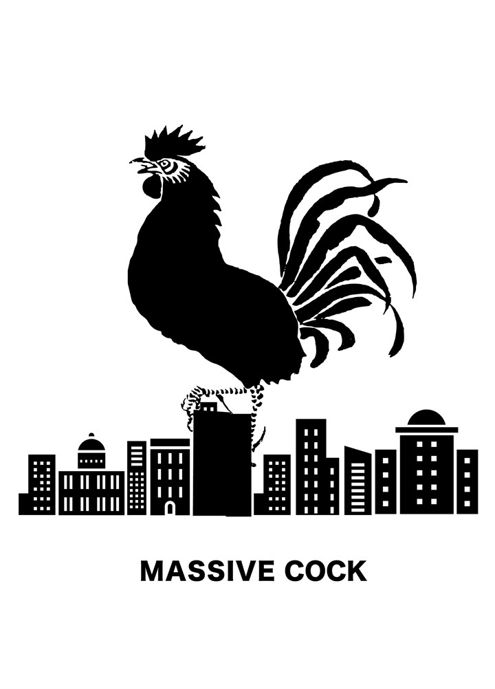Massive Cock Card