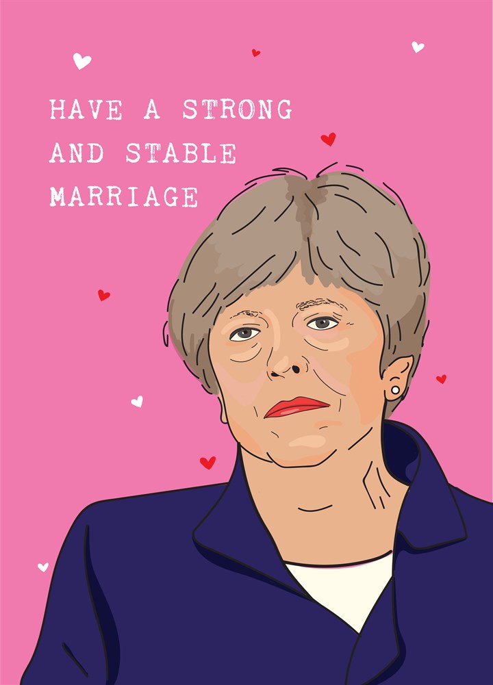 Strong And Stable Marriage Card