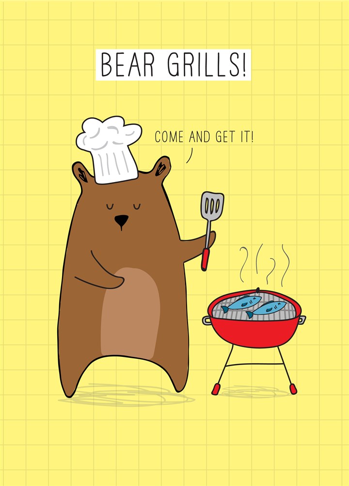 Bear Grills Card