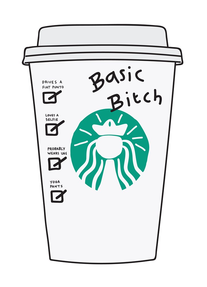 Basic Bitch Card