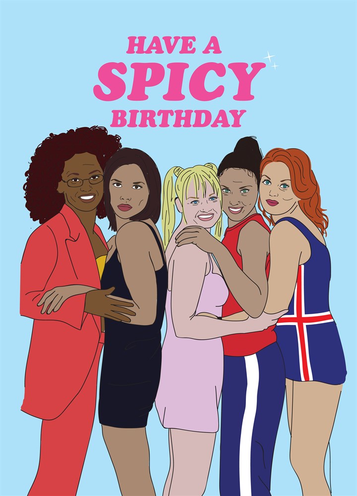 Have A Spicy Birthday Card