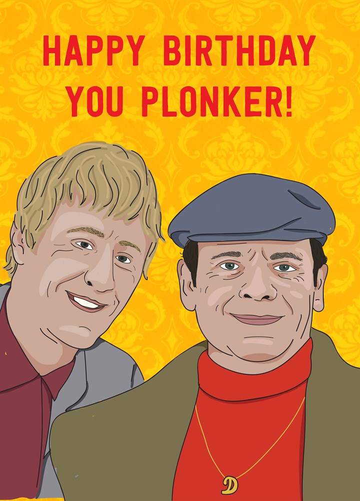 You Plonker Card