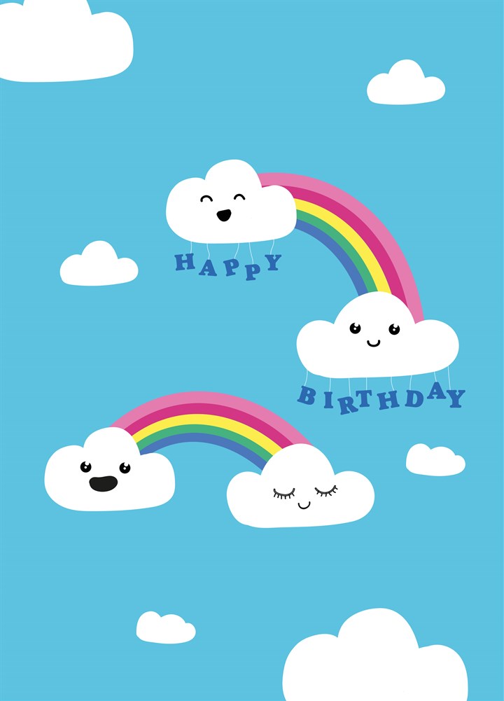 Birthday Clouds Card
