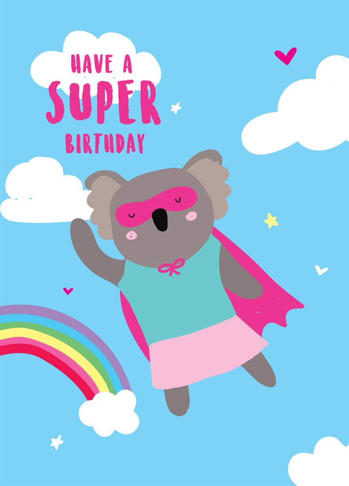 Super Birthday Koala Card