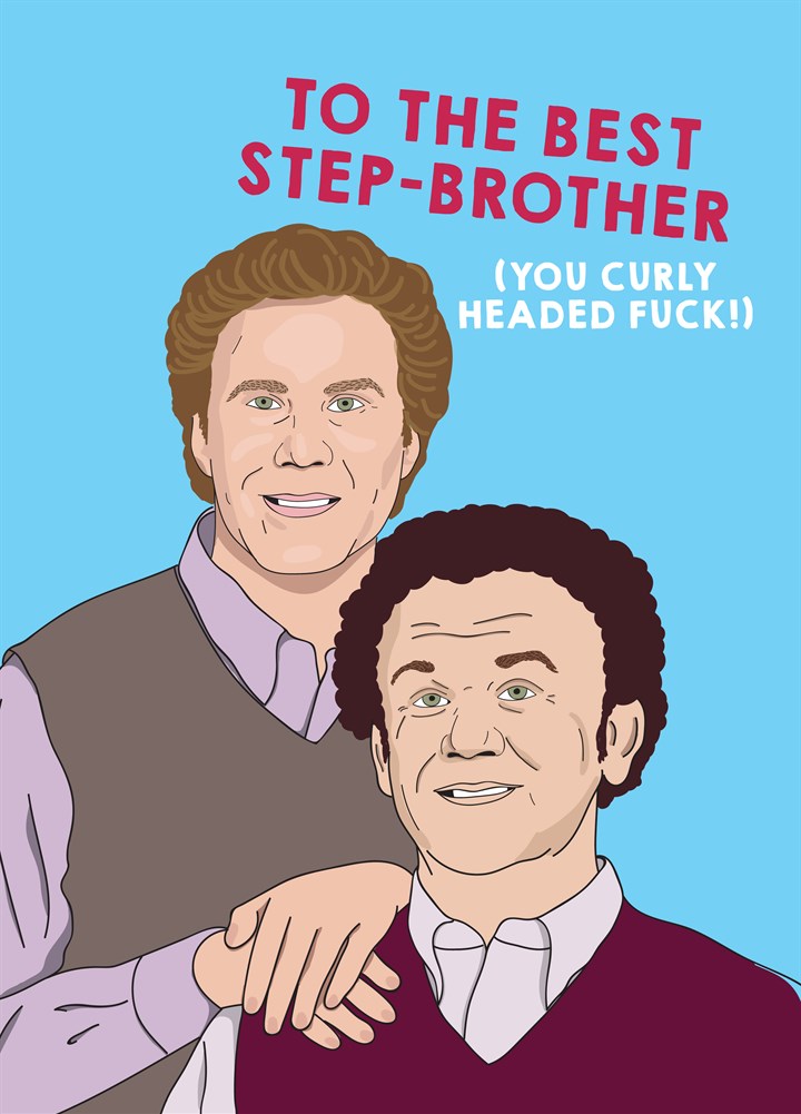 To The Best Step Brother Card