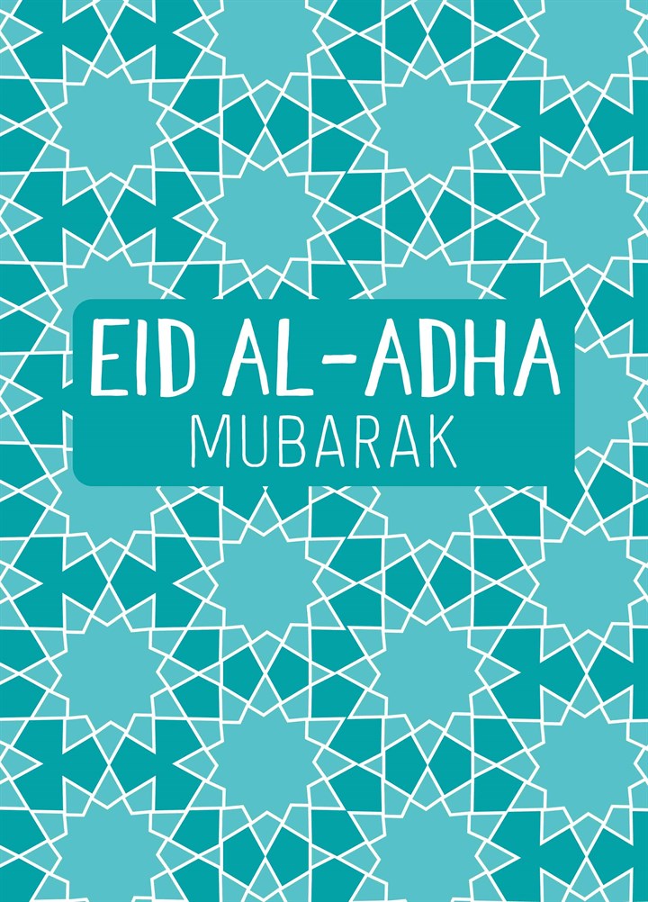 Eid Al-Adha Mubarak Card