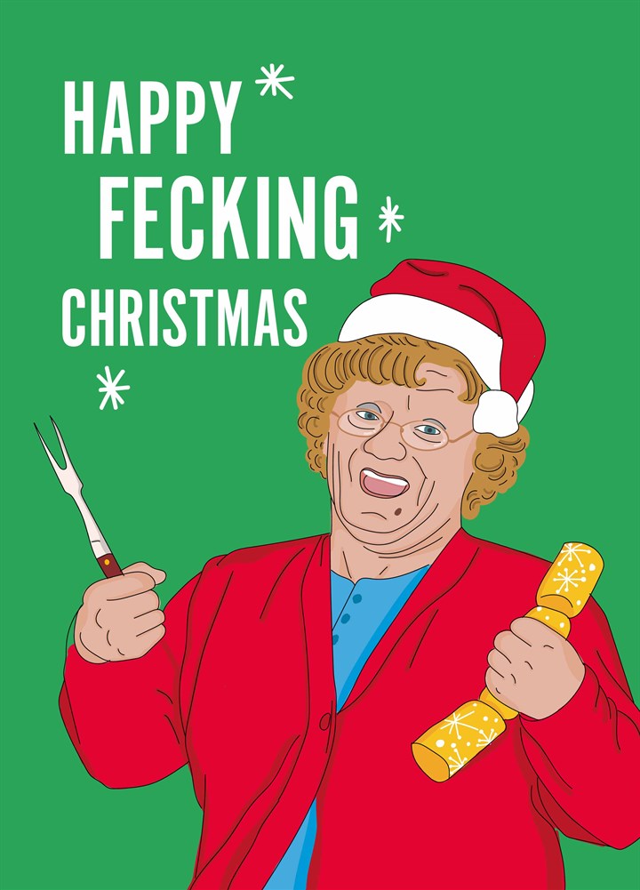 Happy Fecking Christmas Card
