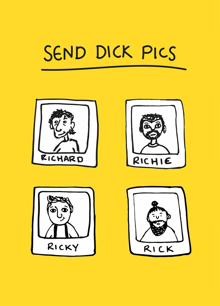 Send Dick Pics Card