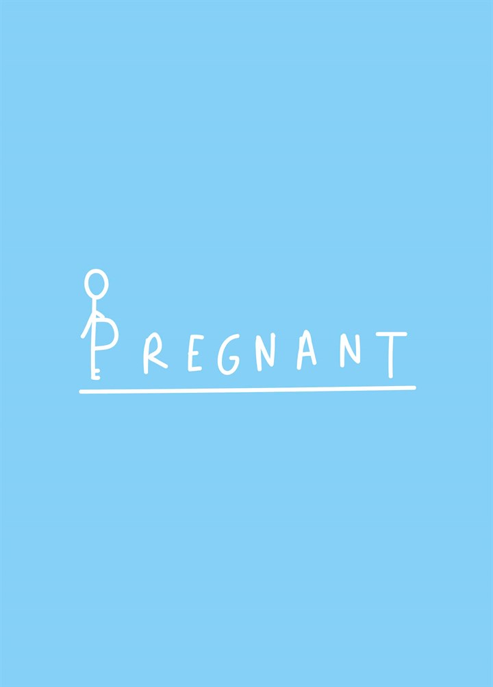 Pregnant Card