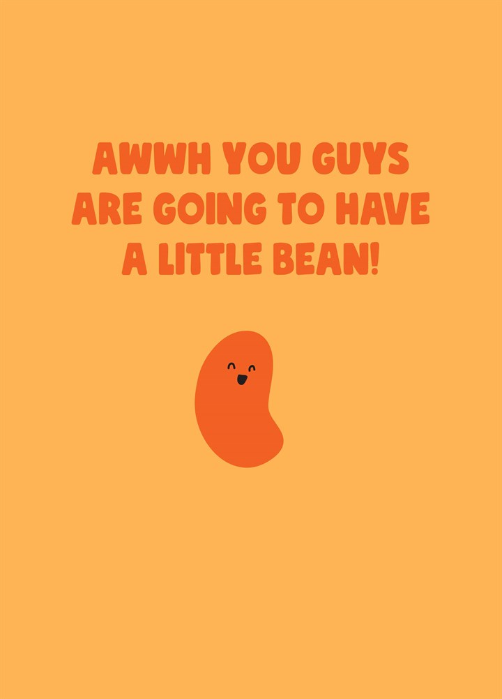 Have A Little Bean Card