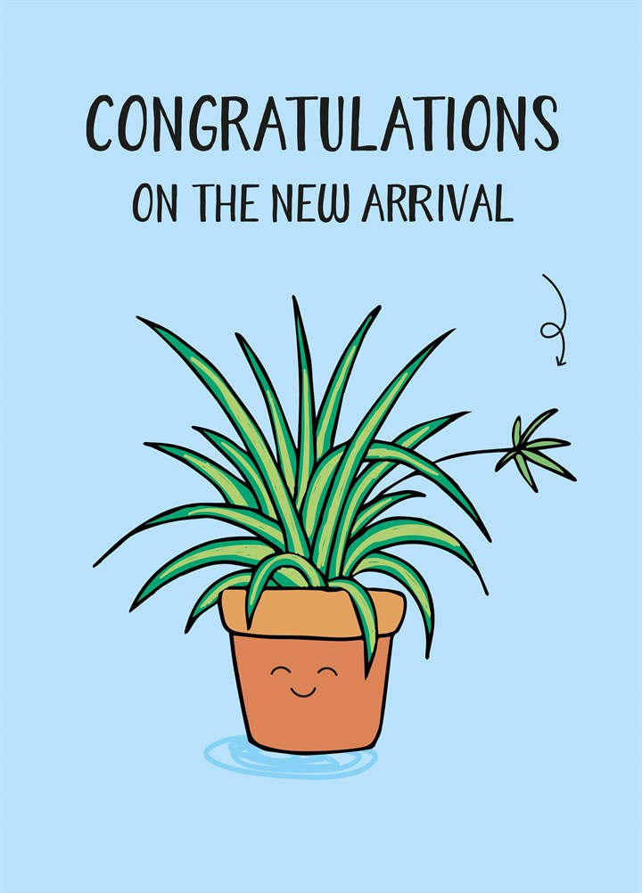 Congratulations On Your New Arrival Card