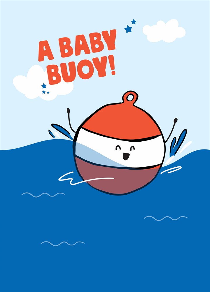 A Baby Buoy Card