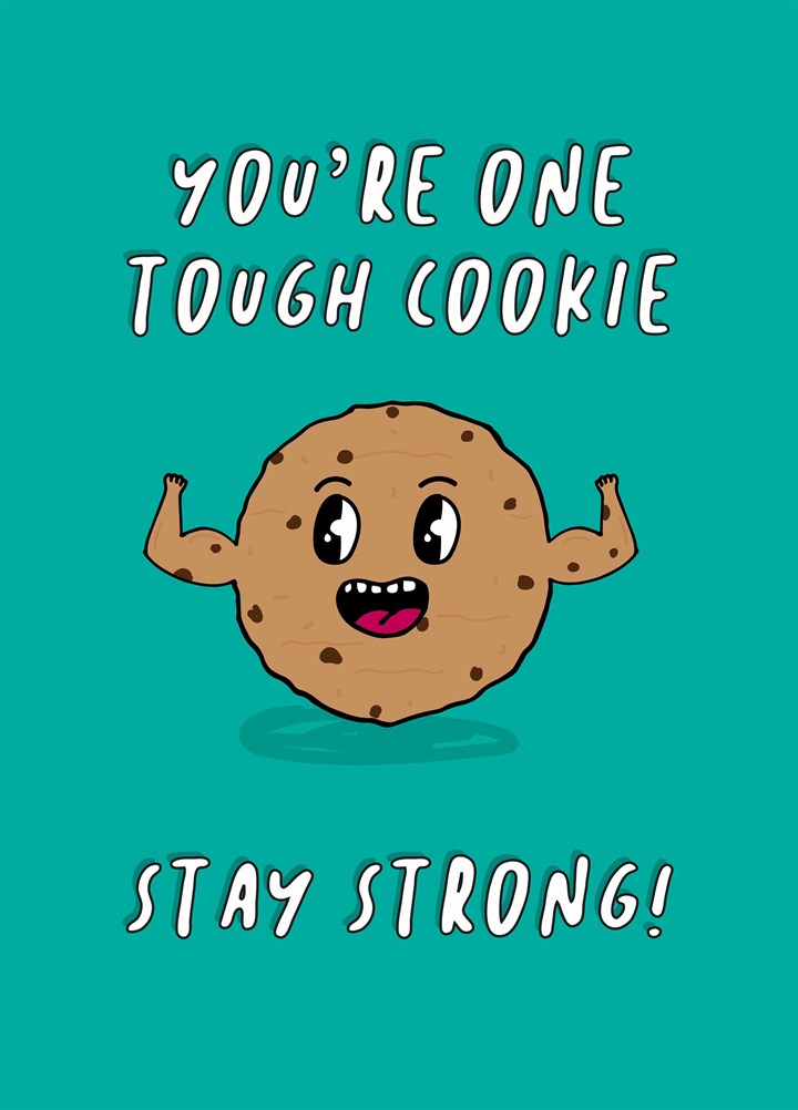 One Tough Cookie Card