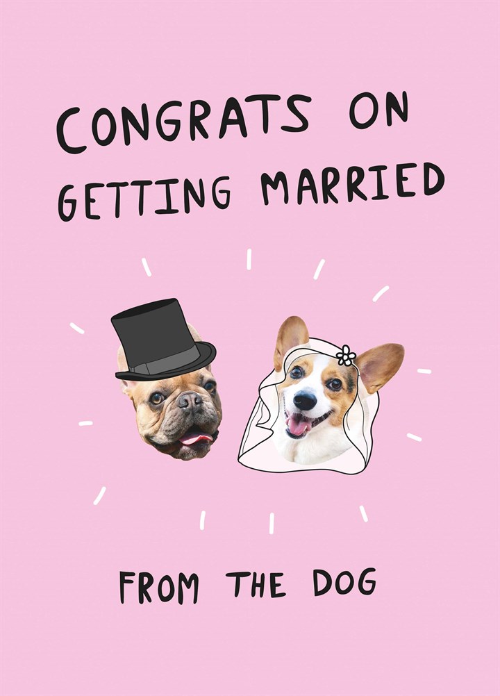 Congrats On Getting Married Card