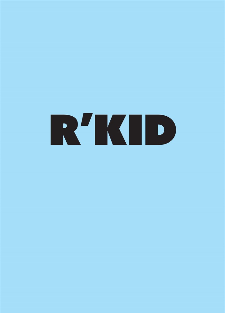 R'Kid Card