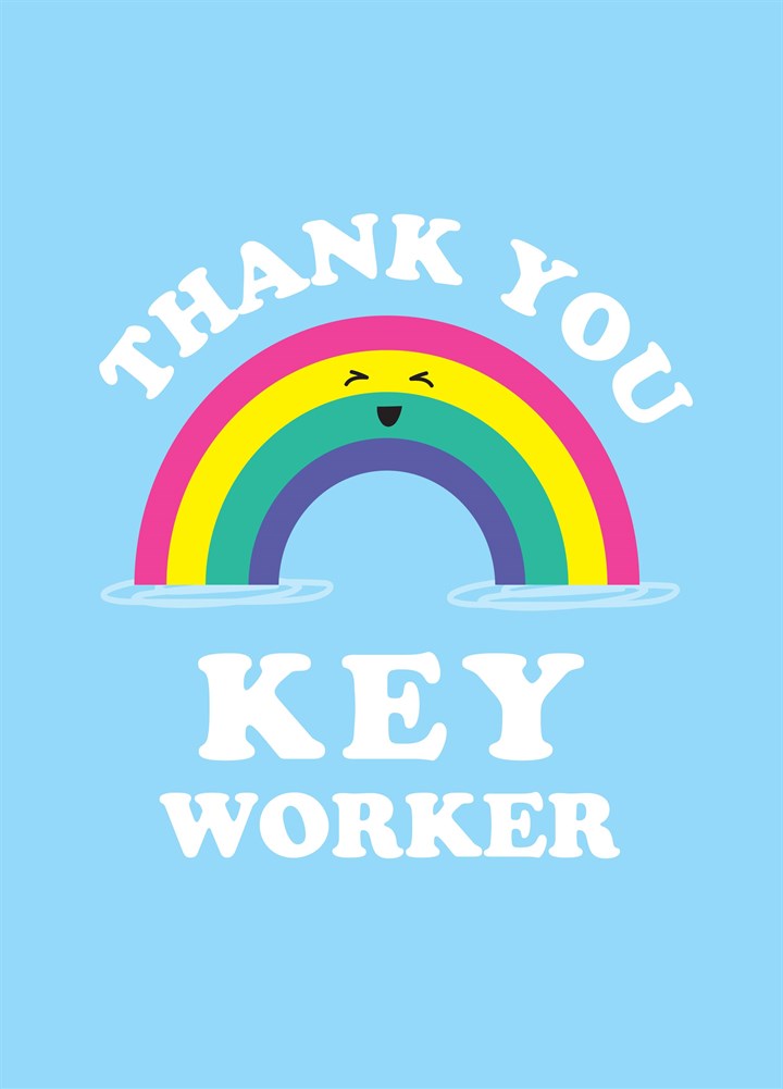 Thank You Key Worker Card