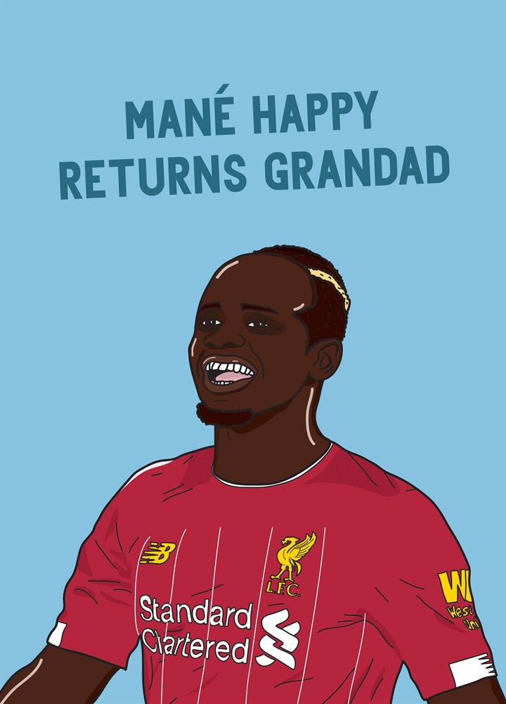 Mane Happy Returns Grandad Card