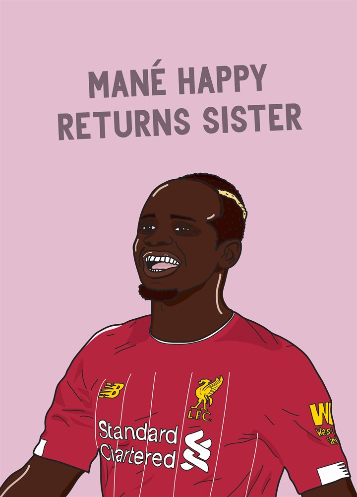 Mane Happy Returns Sister Card