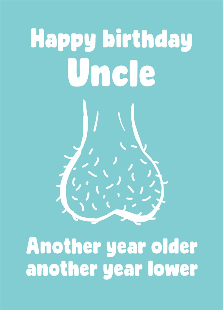 Happy Birthday Uncle Card