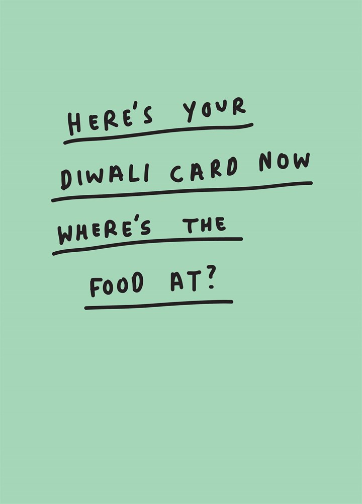 Here's Your Diwali Card