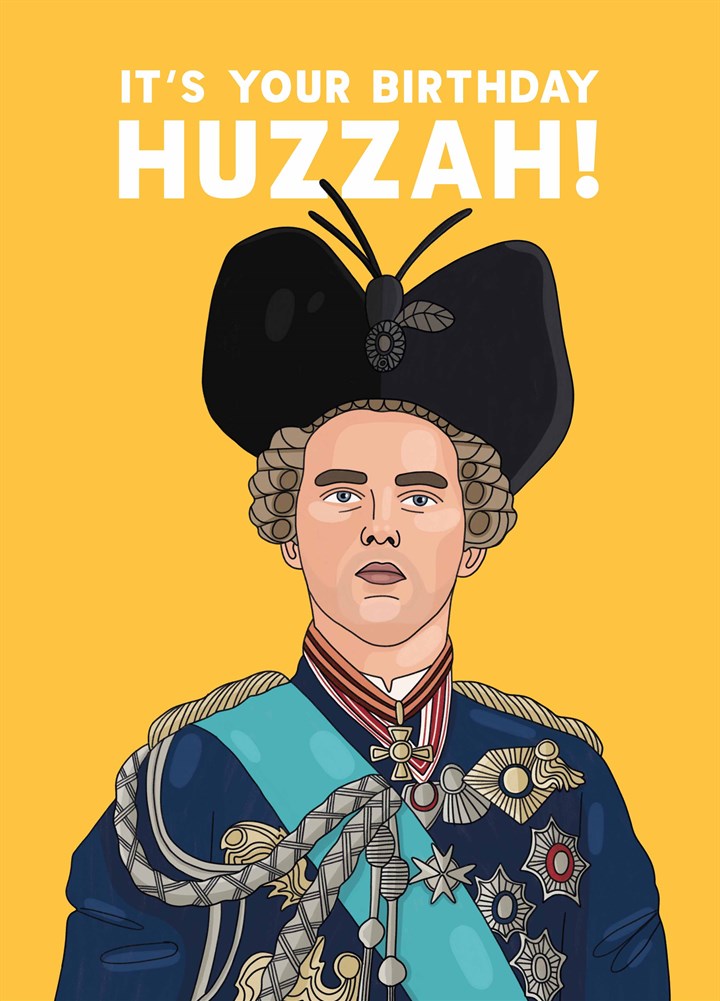 It's Your Birthday Huzzah Card